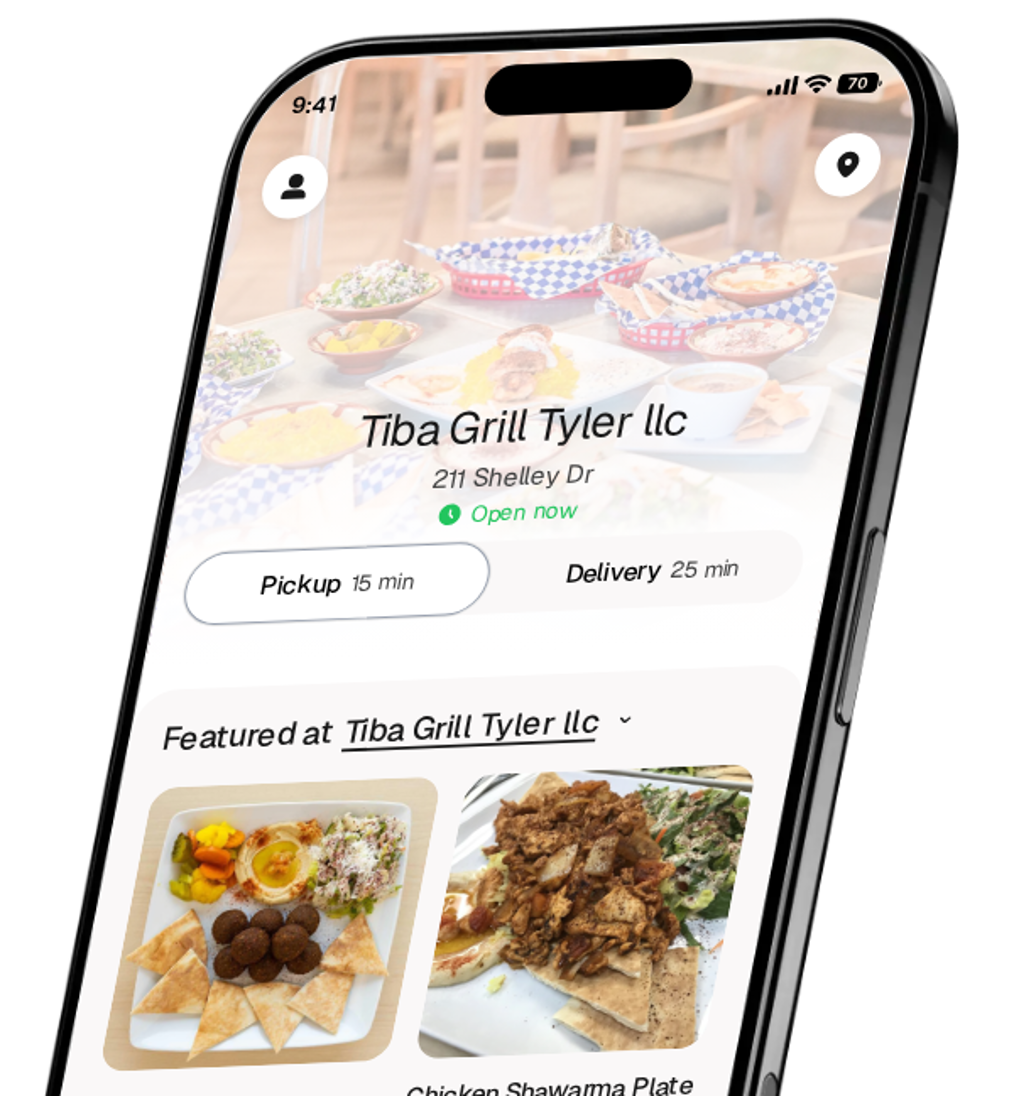 Tiba Grill Tyler llc app preview