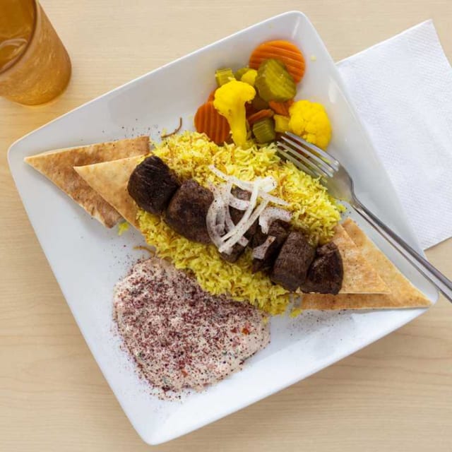 Beef Kabob.